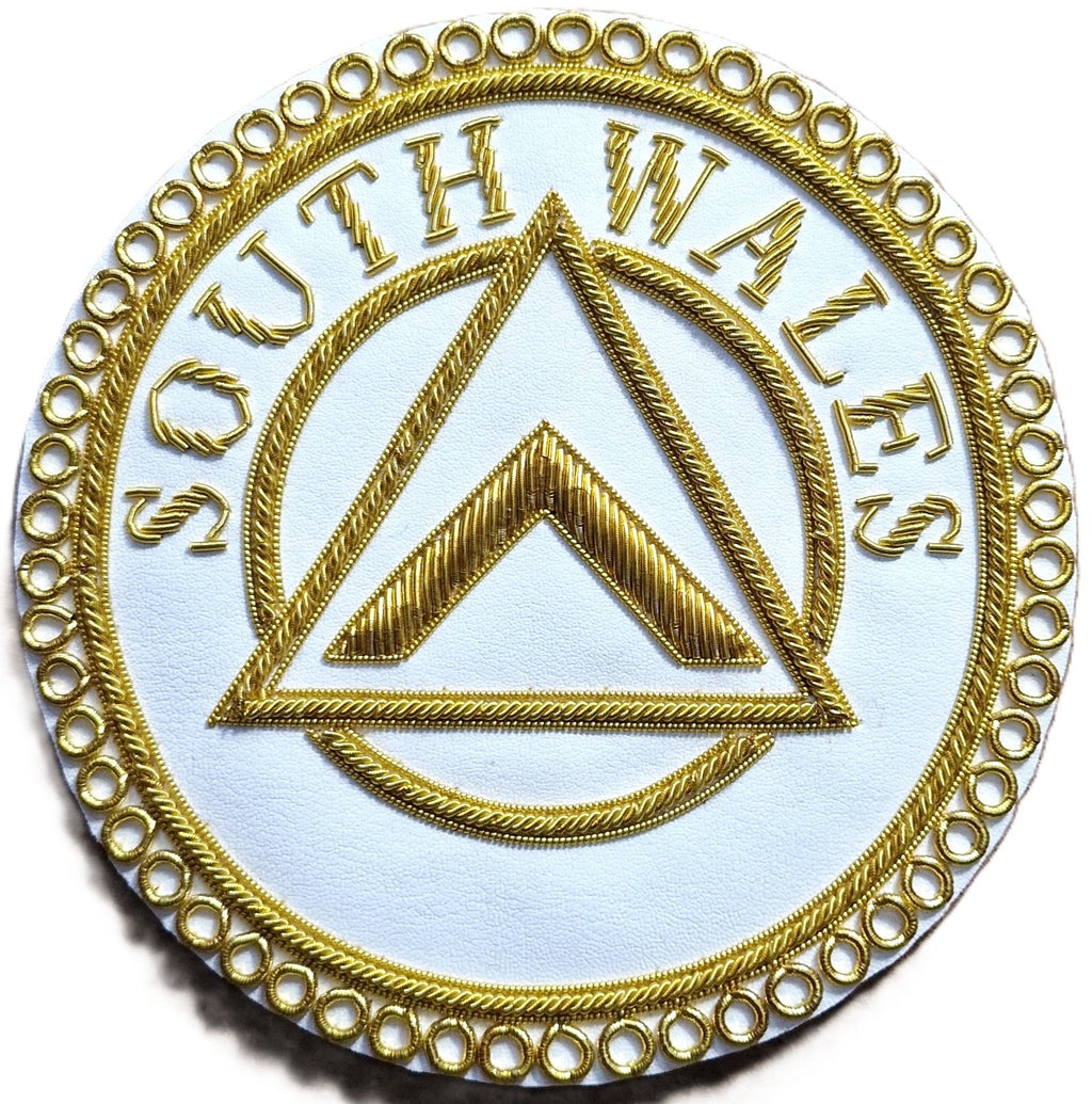 ROYAL ARCH PROVINCIAL & DISTRICT APRON BADGE Riverside Regalia