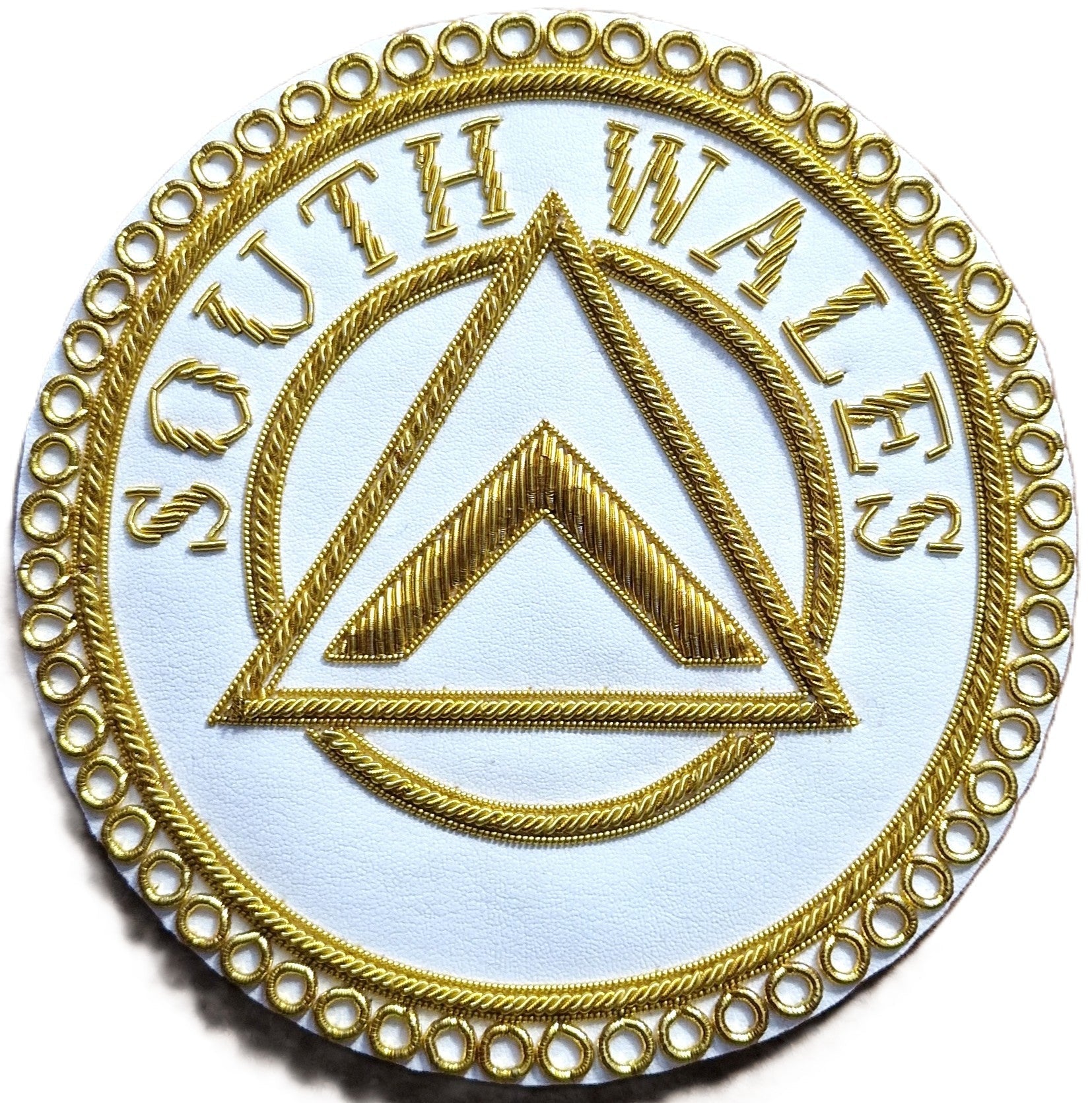 ROYAL ARCH PROVINCIAL & DISTRICT APRON BADGE Riverside Regalia