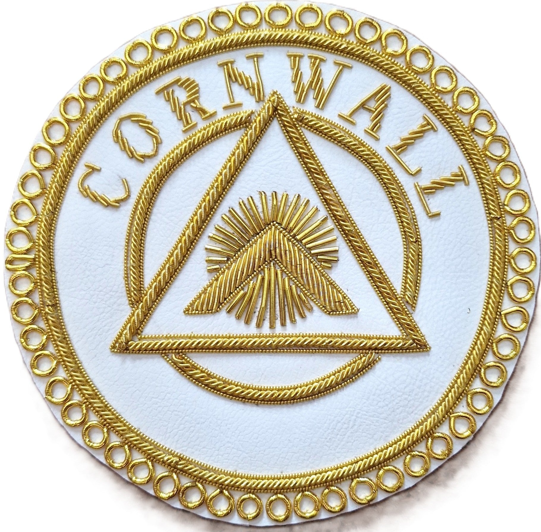 ROYAL ARCH PROVINCIAL & DISTRICT APRON BADGE Riverside Regalia