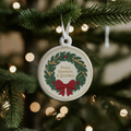 Peace Harmony & Goodwill Ceramic Ornament Printify