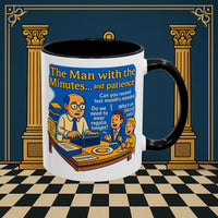 Masonic Mugs - Bureaucratic Blues - Secretary Printify