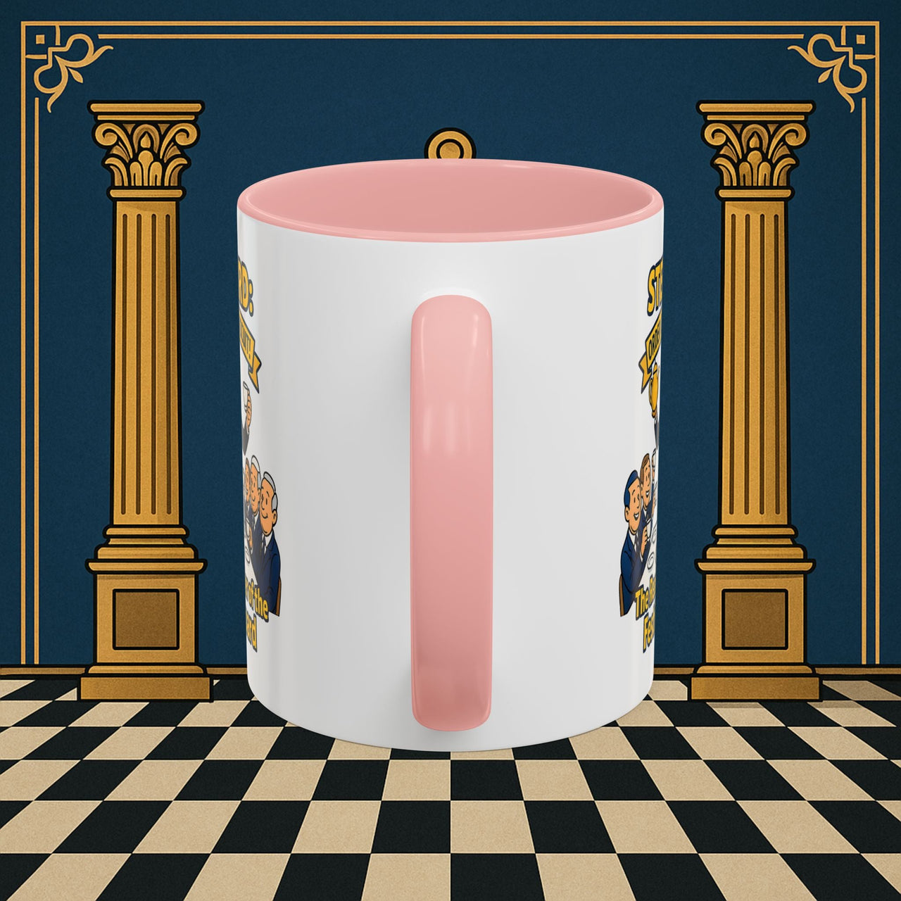 Masonic Mugs - Masonic Tea Party - Steward Printify