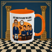 Masonic Mugs - Lodge of Endless Deliberation - Senior Warden Printify
