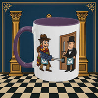 Masonic Mugs – Master of Improvisation (Accent Coloured 11oz Mug) Printify