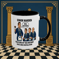 Masonic Mugs - Lodge Leadership - Senior Warden Printify