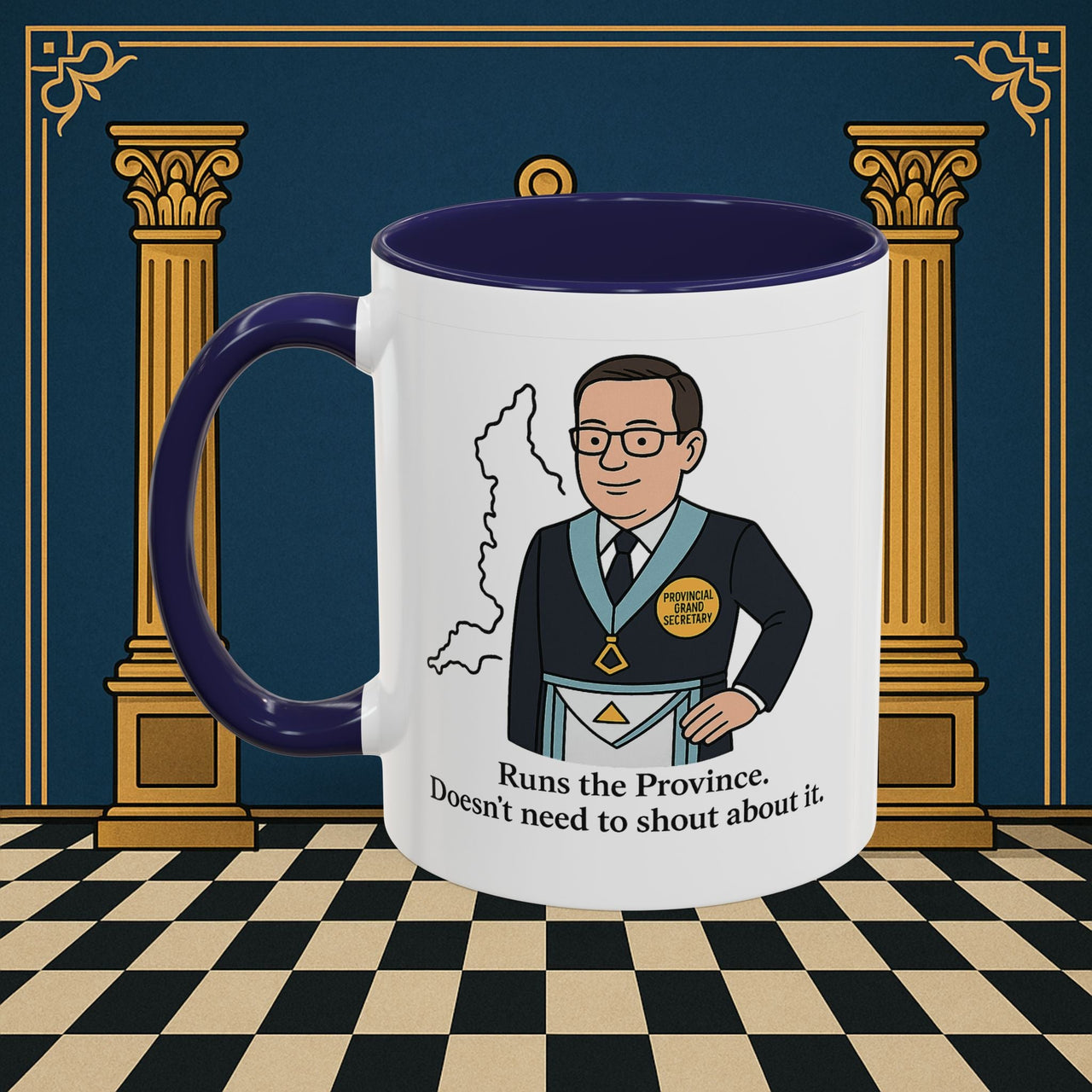 Masonic Mugs - Provincial Pride - Provincial Grand Secretary Printify