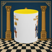 Masonic Mugs - Junior Warden: Tea Time is Sacred, Junior Warden Printify