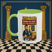 Masonic Mugs - Feeding Freemasonry's Fellowship - Steward Printify