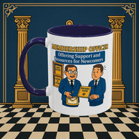 Masonic Mugs - Welcoming New Brothers - Membership Secretary Printify