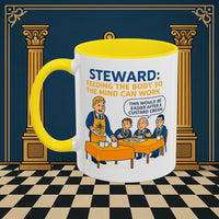 Masonic Mugs - Refreshment of Reason - Steward Printify