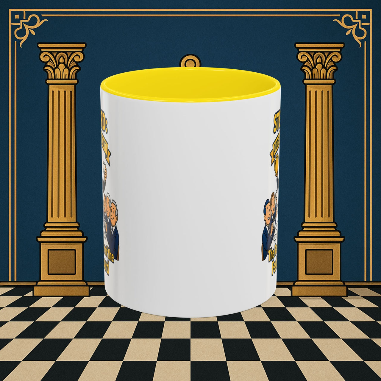 Masonic Mugs - Masonic Tea Party - Steward Printify