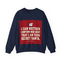 I can neither confirm or deny I am your Secret Santa Masonry Masonry Sweatshirt Printify