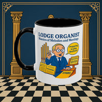 Masonic Mugs - Maestro of Melodies - Organist Printify