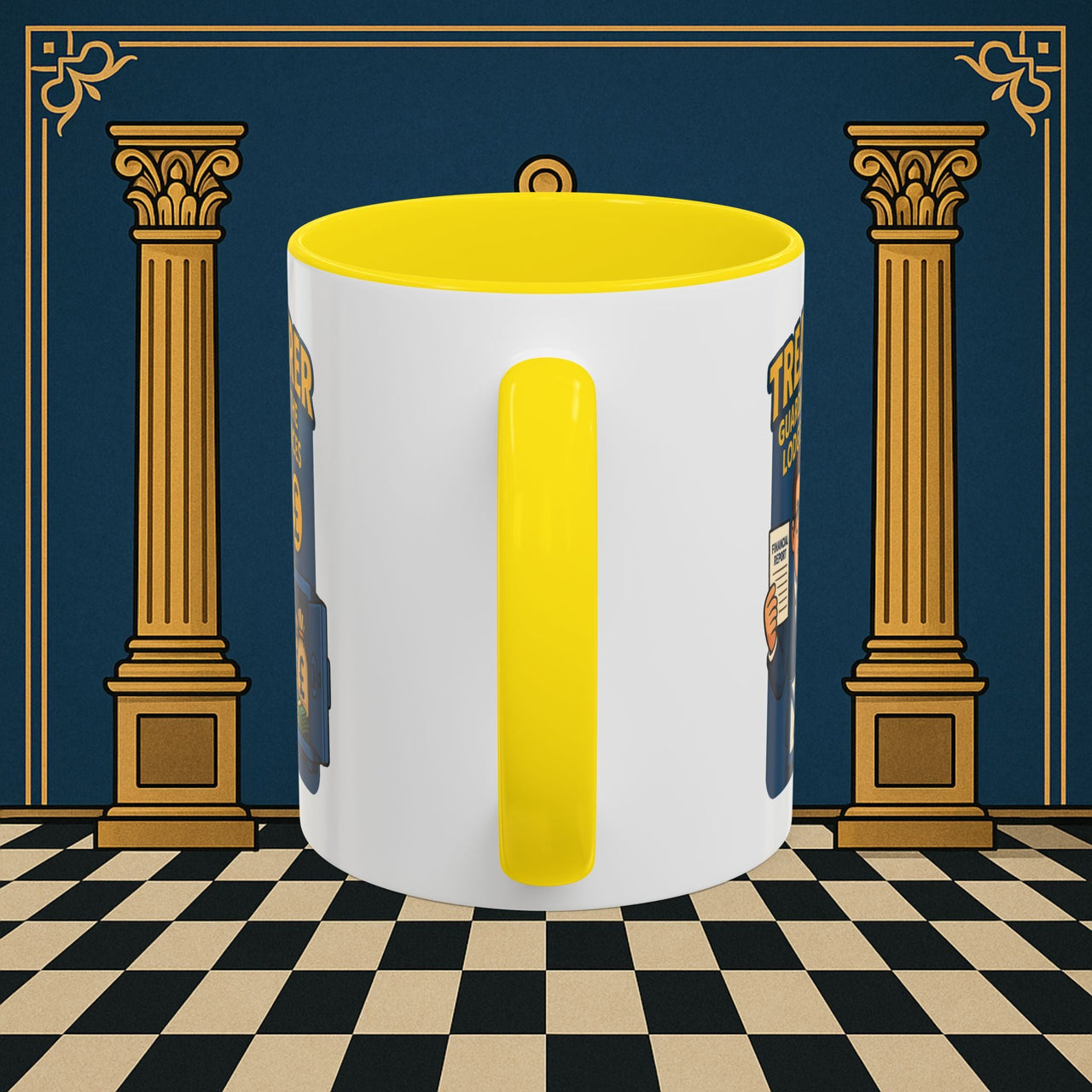 Masonic Mugs - Masonic Money Master - Treasurer Printify