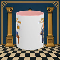 Masonic Mugs - Junior Warden: Tea Time is Sacred, Junior Warden Printify