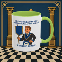 Masonic Mugs - Banner and Barrel - Provincial Standard Bearer Printify