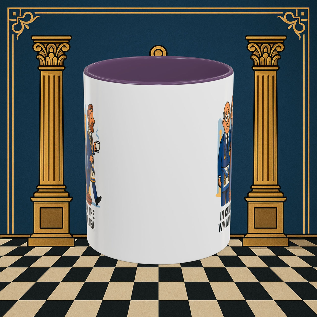 Masonic Mugs - Tea Time Troubles - Senior Warden Printify
