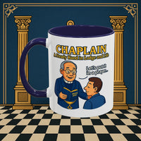 Masonic Mugs - Divine Guidance - Chaplain Printify