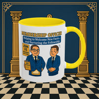 Masonic Mugs - Welcome to the Club - Membership Secretary Printify