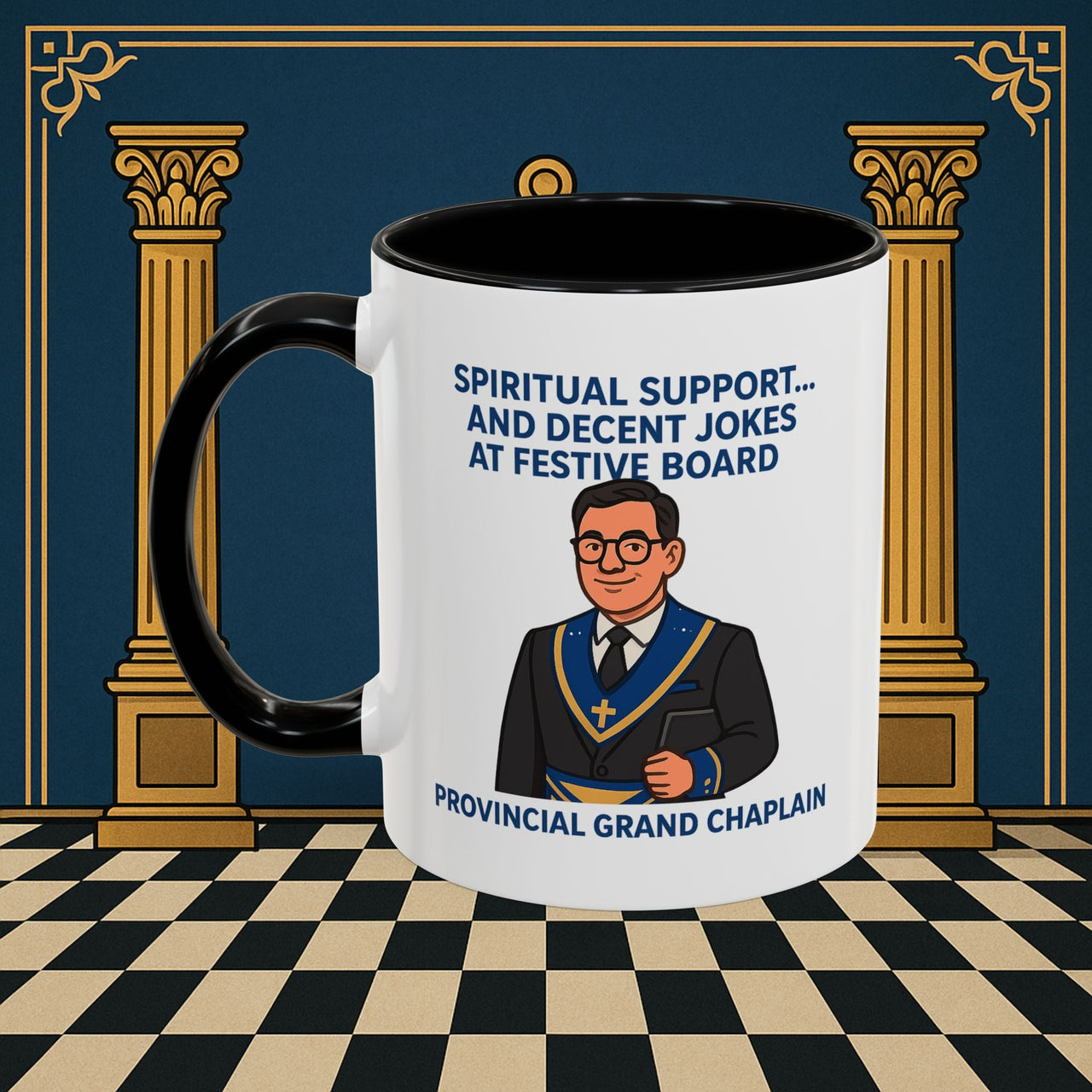 Masonic Mugs - Divine Humor - Provincial Grand Chaplain Printify