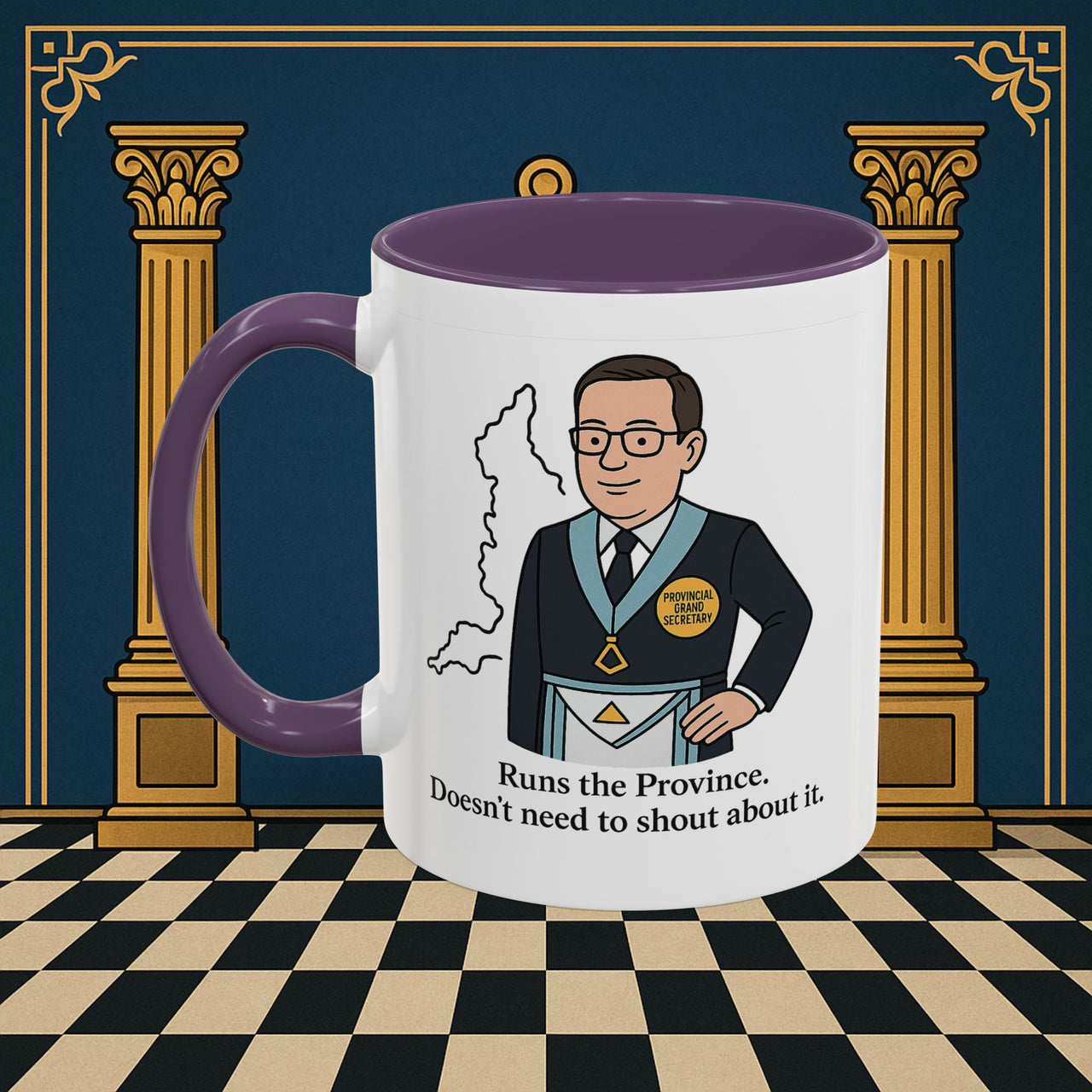 Masonic Mugs - Provincial Pride - Provincial Grand Secretary Printify