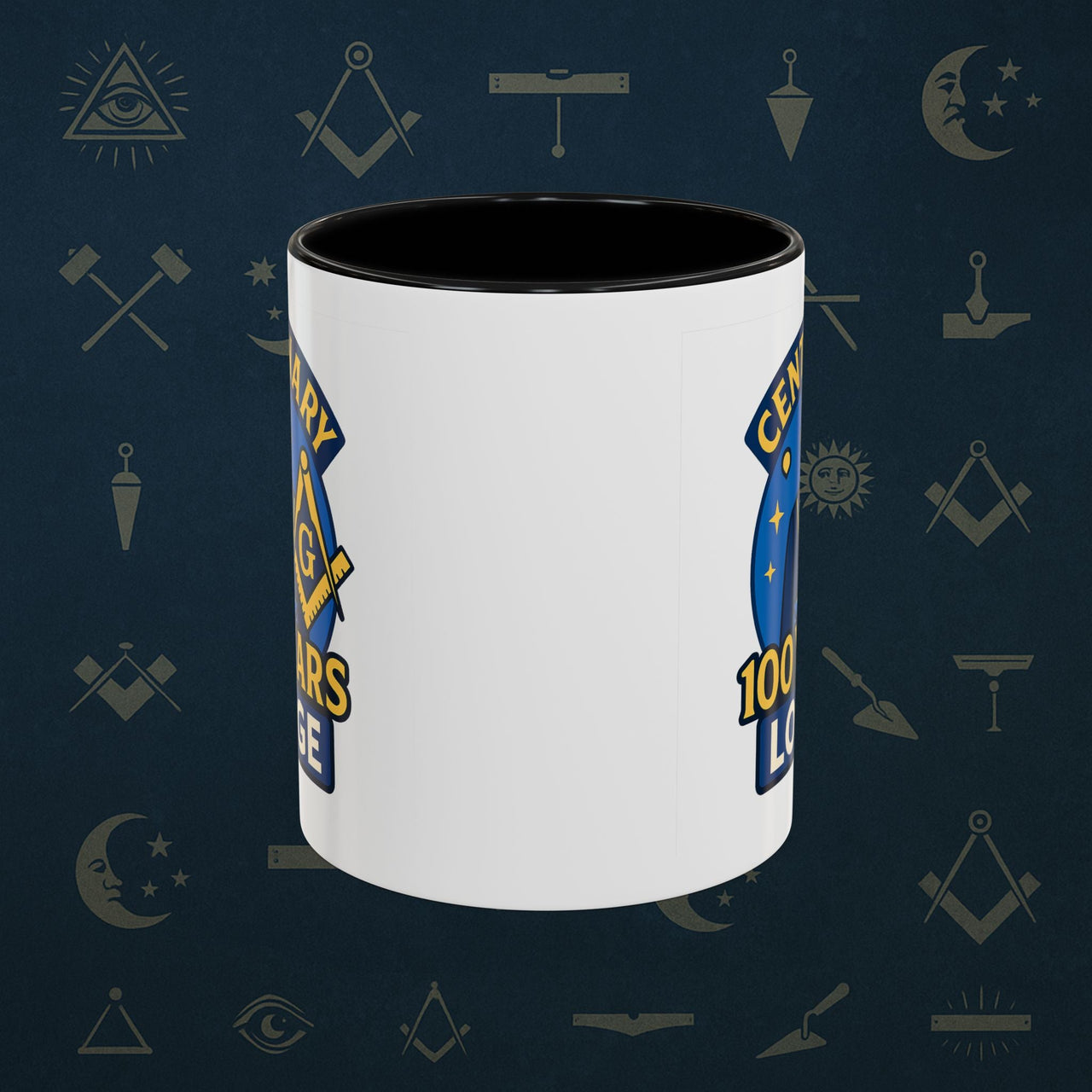 Masonic Mugs - Centennial Brotherhood - 100 years lodge anniversary Printify
