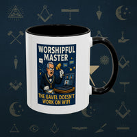 Masonic Mugs - Virtual Vertigo - Worshipful Master Printify