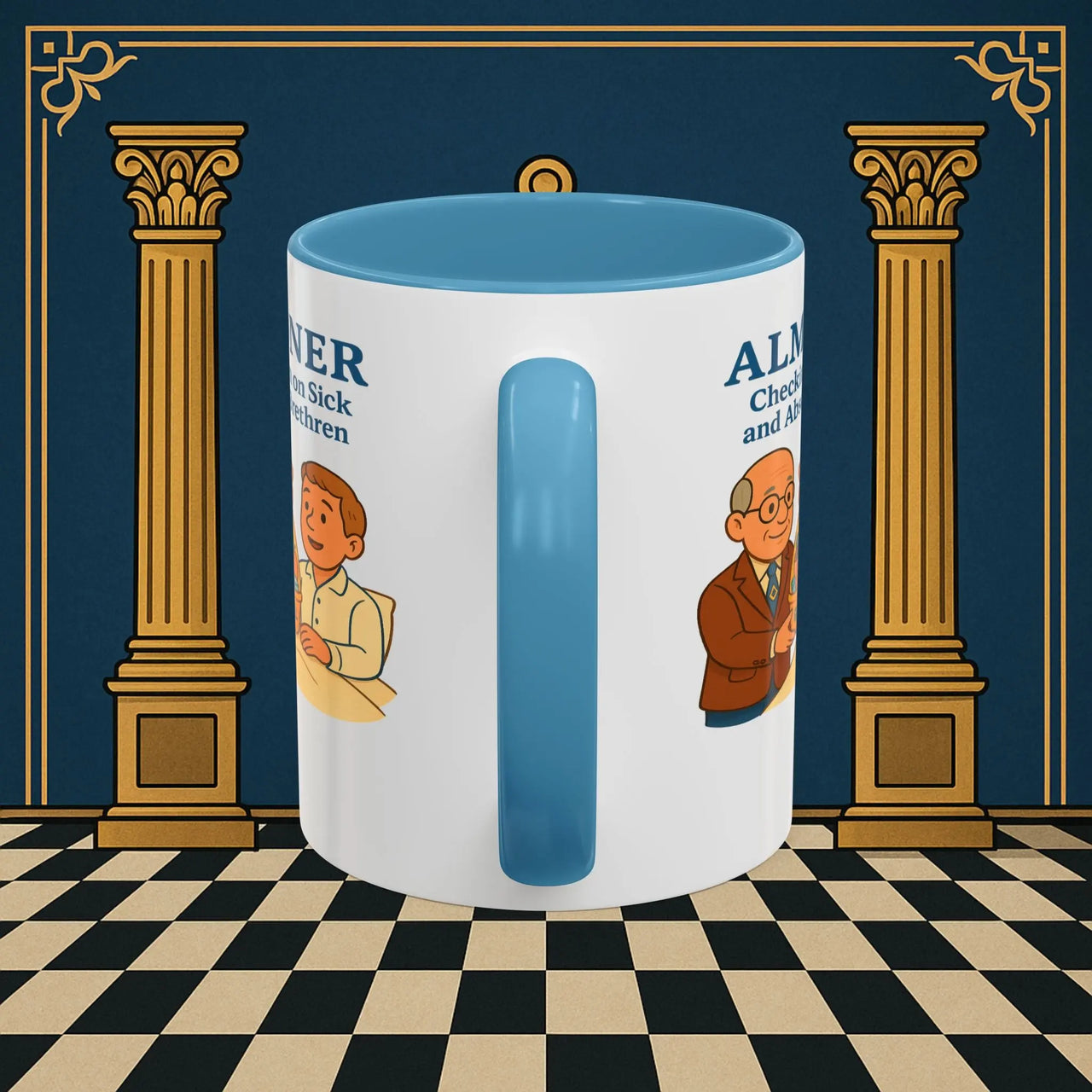 Masonic Mugs - Compassion Basket - Almoner Printify