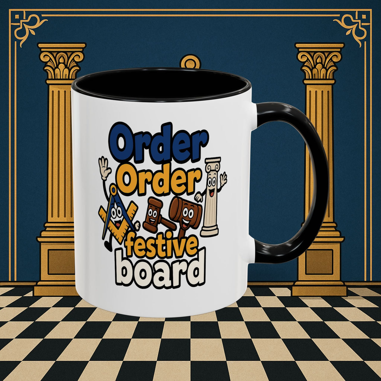 Masonic Mugs - Order Festive Board Printify