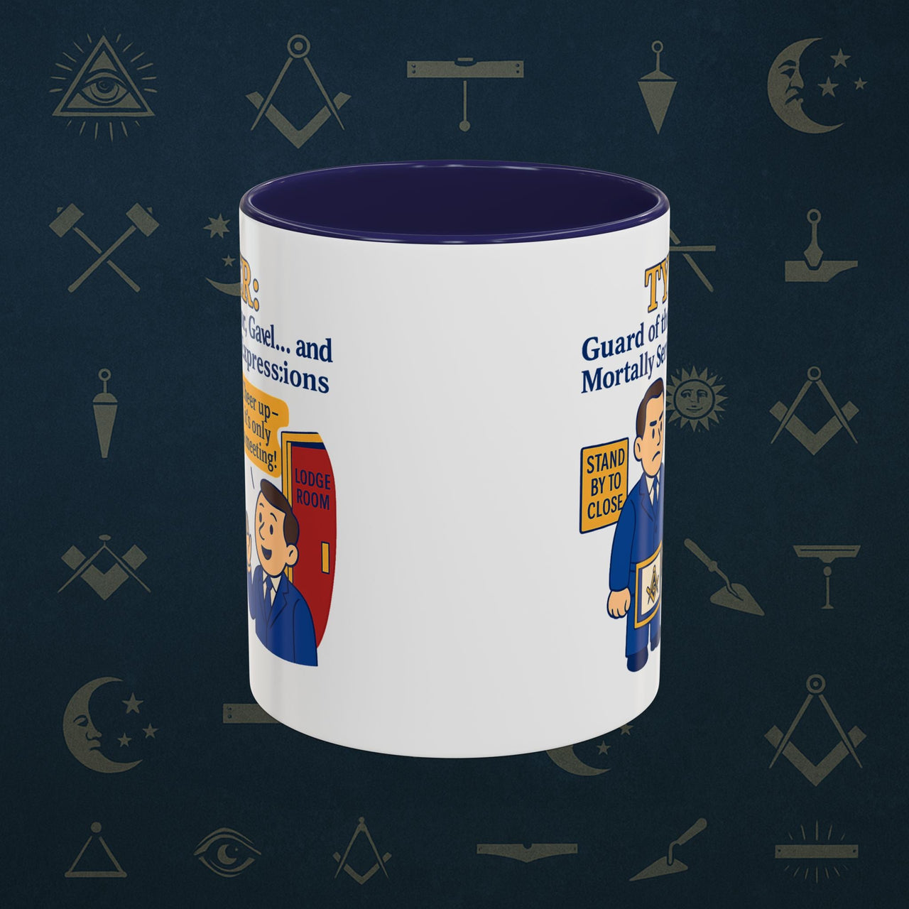 Masonic Mugs - Masonic Mysteries - Tyler Printify