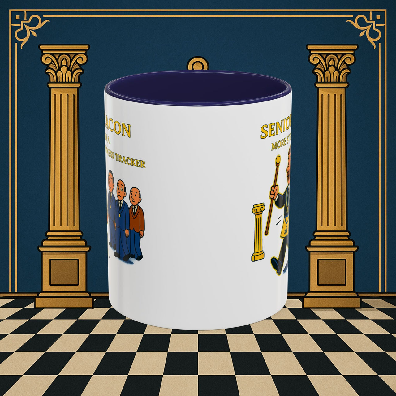 Masonic Mugs - Stepping Out - Senior Deacon Printify