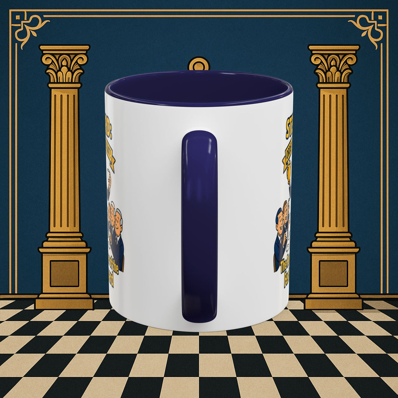 Masonic Mugs - Masonic Tea Party - Steward Printify