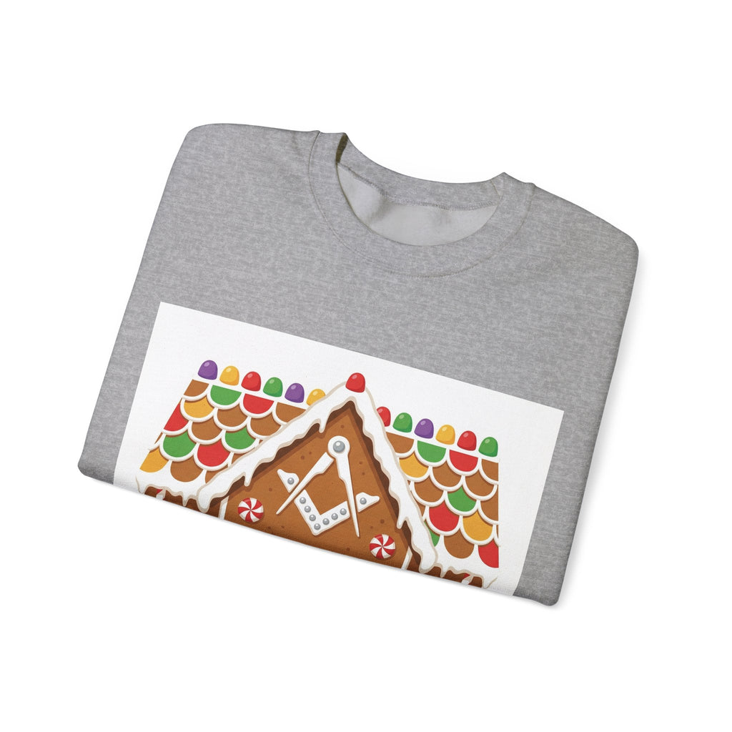 Masonic Gingebread Lodge Masonry Masonry Sweatshirt Printify