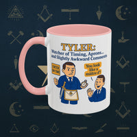 Masonic Mugs - Tyler's Awkward Moment - Tyler Printify