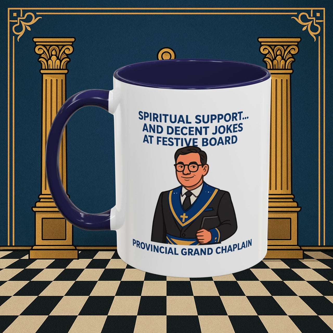 Masonic Mugs - Divine Humor - Provincial Grand Chaplain Printify