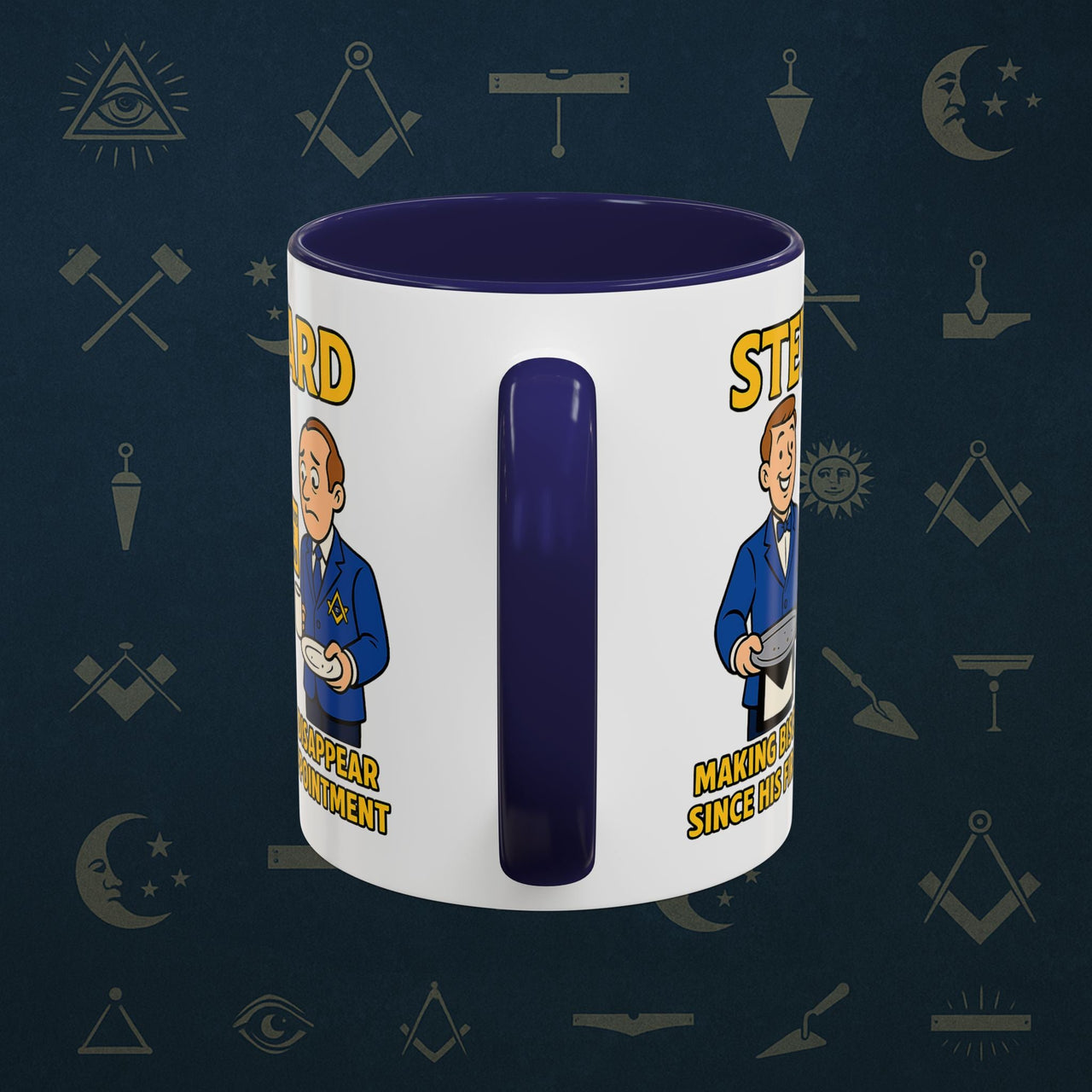 Masonic Mugs - Vanishing Biscuits - Steward Printify