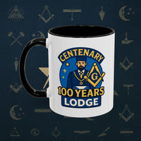 Masonic Mugs - Centennial Brotherhood - 100 years lodge anniversary Printify