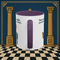 Masonic Mugs Ready to Go – Wrong Ritual (Accent Coloured 11oz Mug) Printify