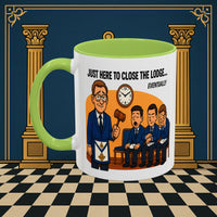 Masonic Mugs - Lodge of Endless Deliberation - Senior Warden Printify