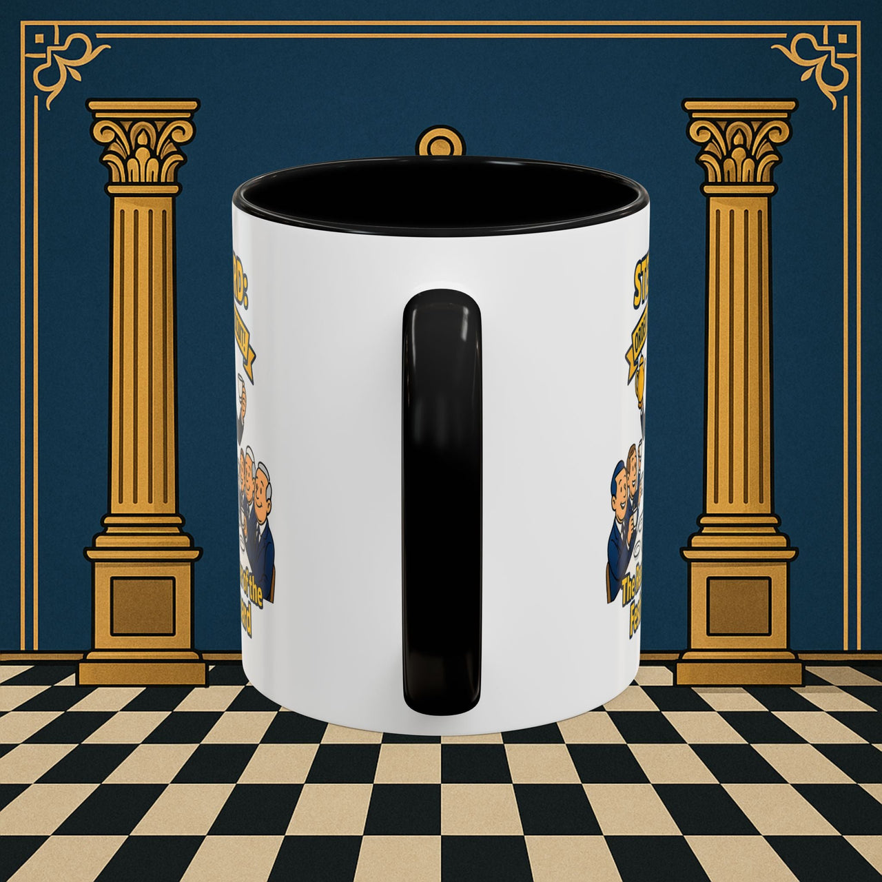 Masonic Mugs - Masonic Tea Party - Steward Printify