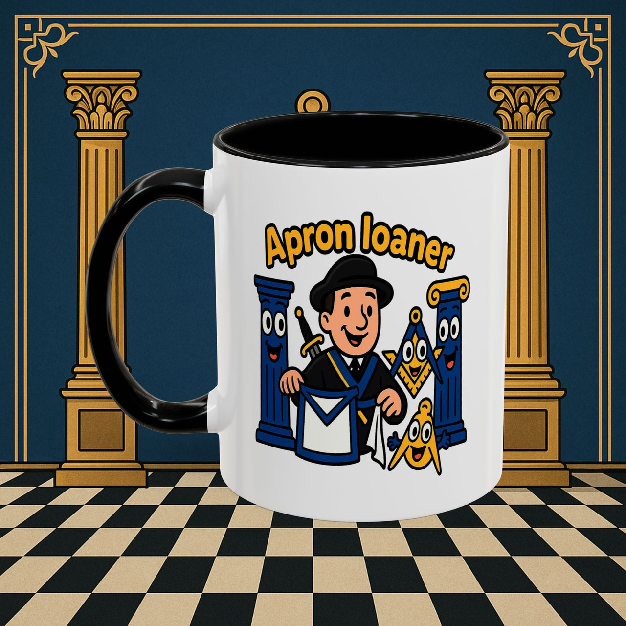 Masonic Mugs - Masonic Mirth - Tyler Printify