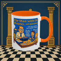 Masonic Mugs - Bureaucratic Blues - Secretary Printify