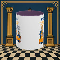 Masonic Mugs - Refreshment of Reason - Steward Printify