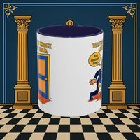 Masonic Mugs - Masonic Anticipation: Lodge Ninja in Waiting, Junior Deacon Printify