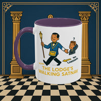 Masonic Mugs - The Lodge's Walking Satnav - Senior Deacon Printify