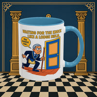 Masonic Mugs - Masonic Anticipation: Lodge Ninja in Waiting, Junior Deacon Printify