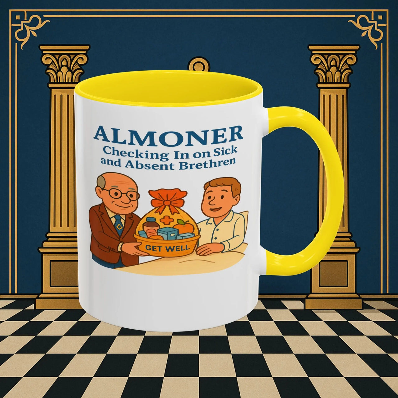 Masonic Mugs - Compassion Basket - Almoner Printify