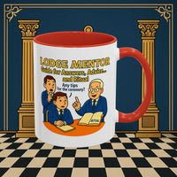Masonic Mugs - Lodge Mentor: Fraternal Ritual Guidance, Lodge Mentor Printify