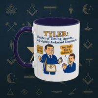 Masonic Mugs - Tyler's Awkward Moment - Tyler Printify