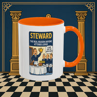 Masonic Mugs - Fraternal Feast - Steward Printify
